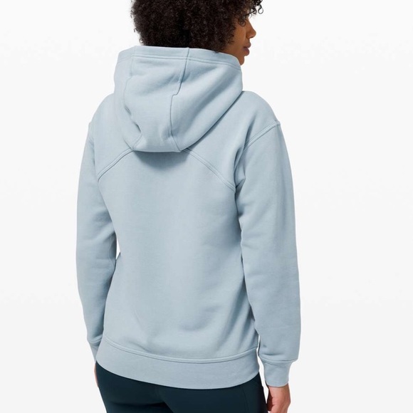 All Yours Hoodie chambray logo hoodie - Picture 9 of 12